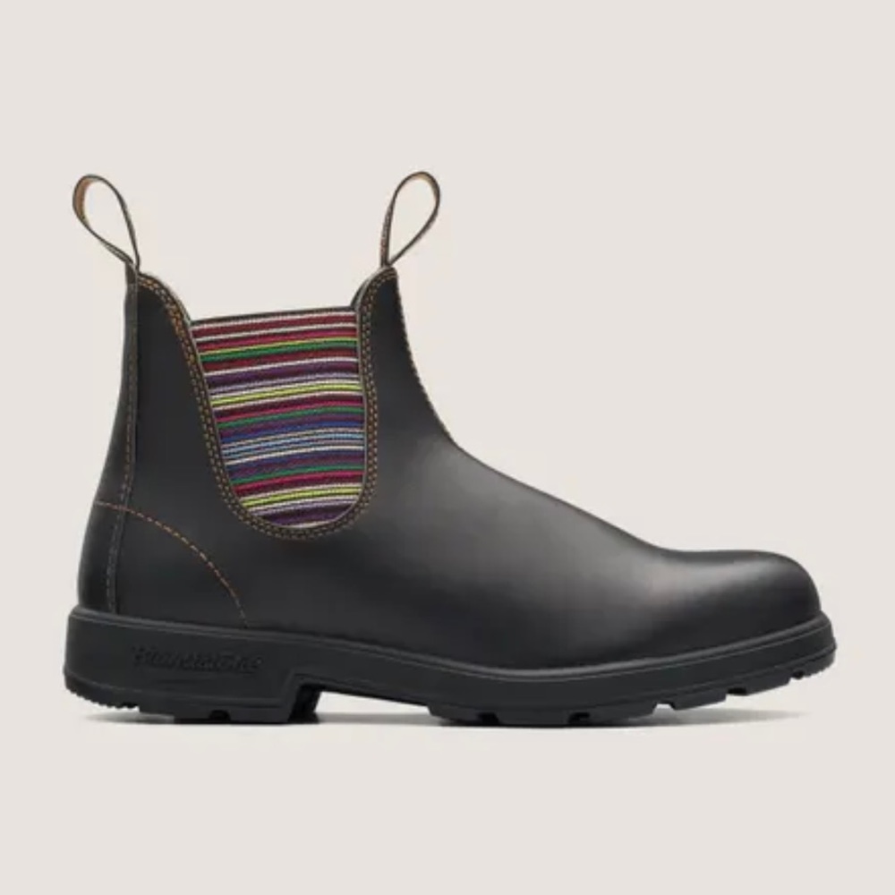 Blundstone Stout Brown with Stripes